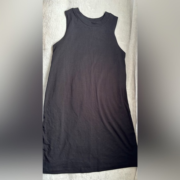 A New Day Black Mock Neck Sleeveless Mini Dress - Picture 14 of 14
